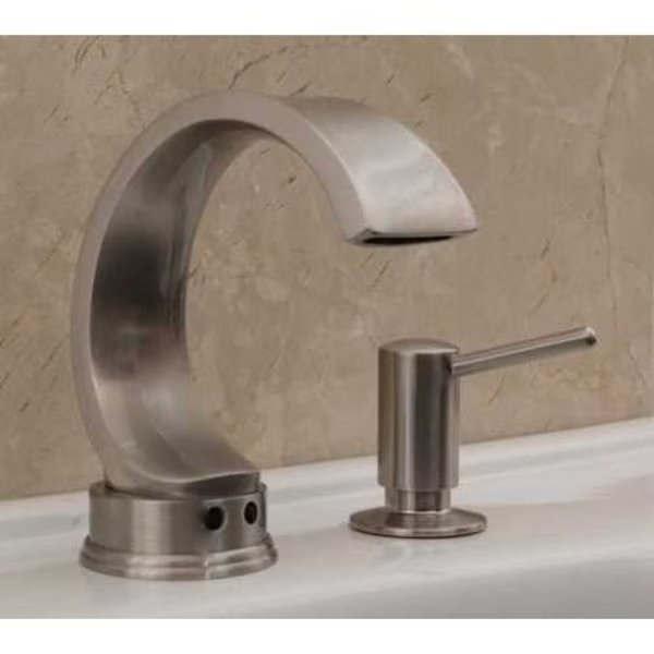 Electronic Hands Free Faucet with Manual Soap Dispenser, Macfaucets, Mfr#: FA400-106S